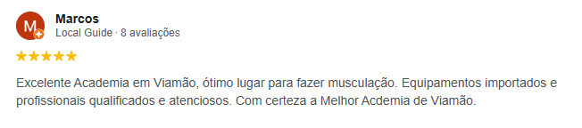 Depoimento Google Marcos