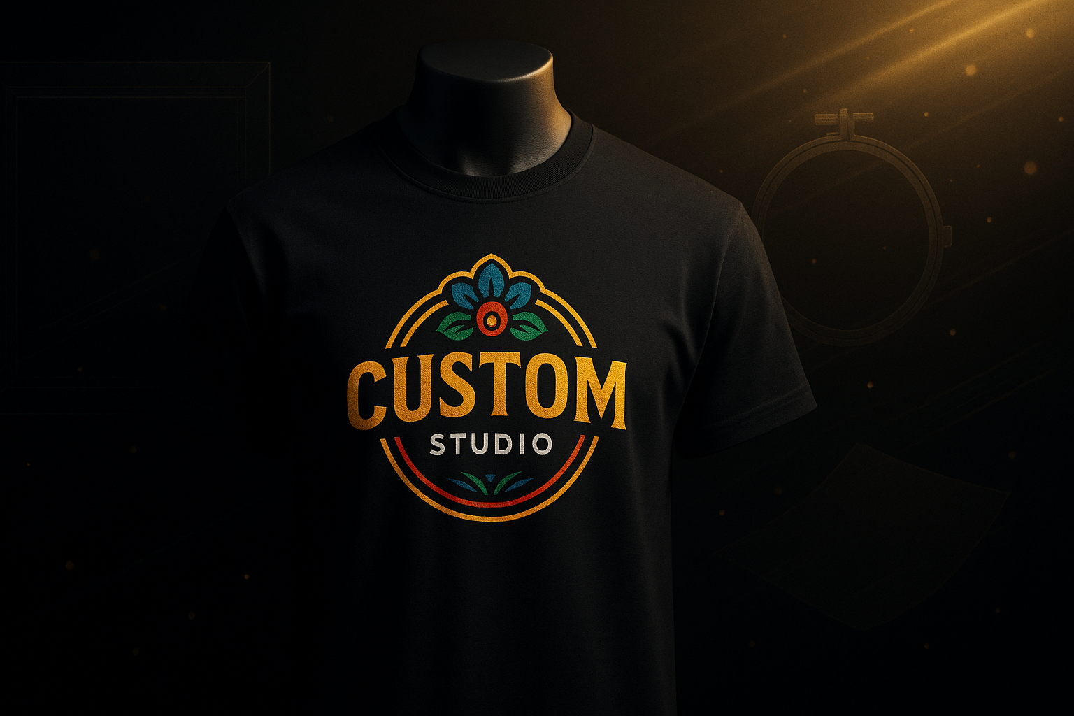 Camiseta personalizada de alta qualidade com estampa vibrante