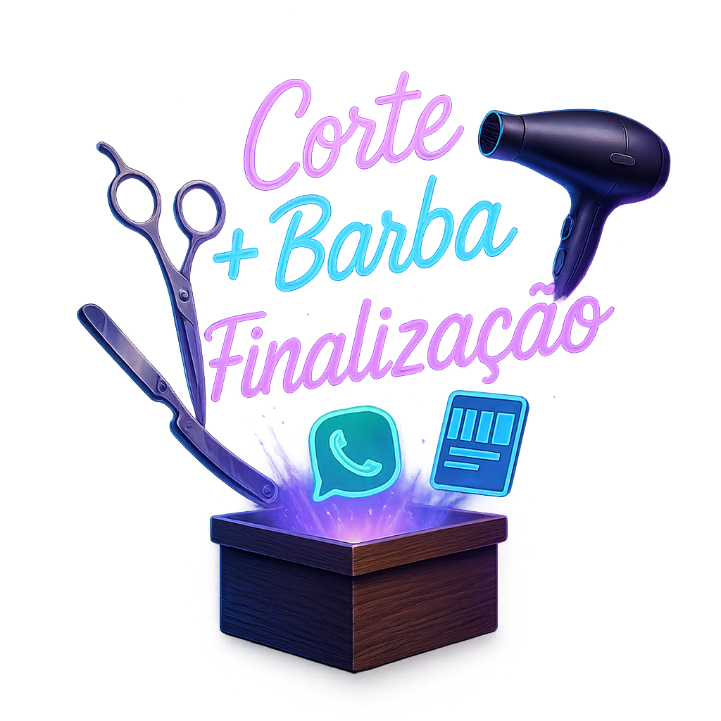 Combo corte e barba promoção